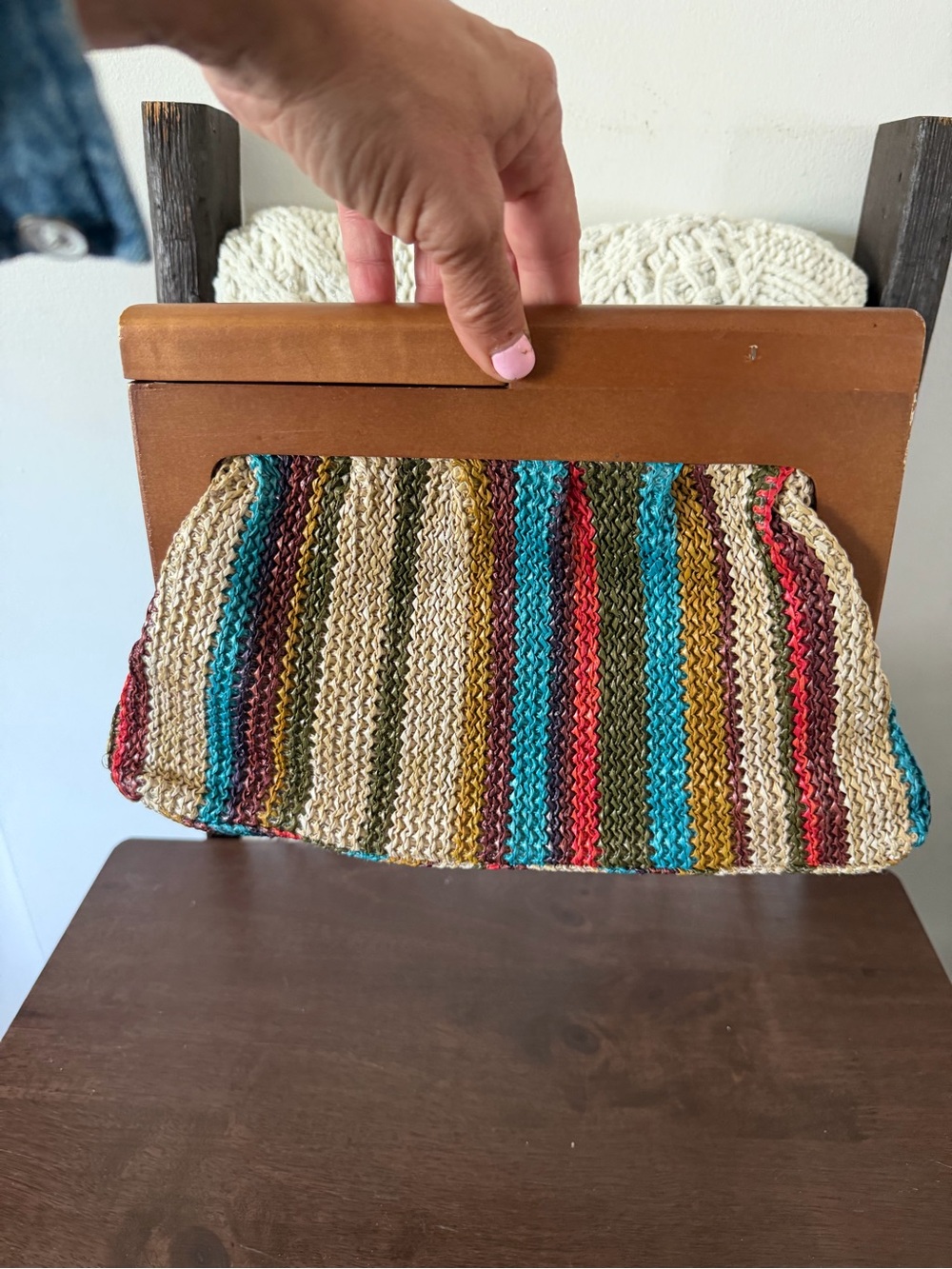 Retro  Clutch Purse - Picture 8 of 8
